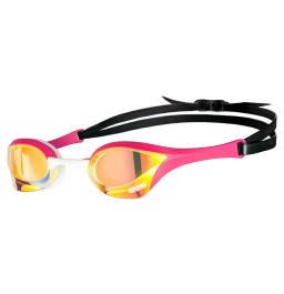 Arena Cobra Ultra Swipe Mirror Goggles Yellow/Copper/Pink