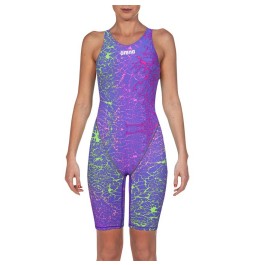 Arena Womens Powerskin ST 2.0 Limited Edition Kneesuit - Storm Pink & Green
