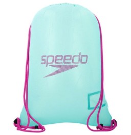 Speedo Mesh Equipment Bag - Green/Purple