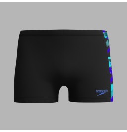 Speedo Men's HyperBoom Panel Aquashort Black/Blue