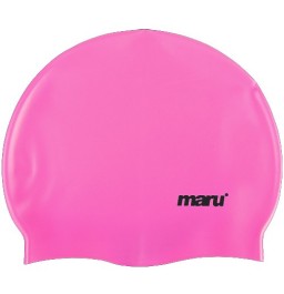 Maru Silicone Swim Hat Pink