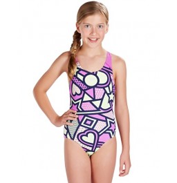  Speedo Solar Tribe Allover Splashback Swimsuit 