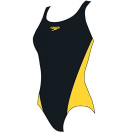 Speedo LEPA Splashback Black /Yellow 