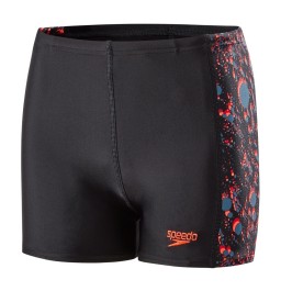 Speedo Boys Paintblast All-Over Panel Aqua Shorts