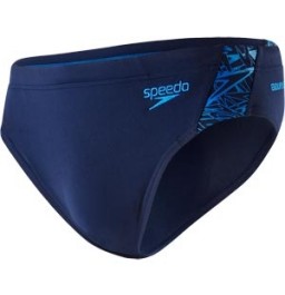 Speedo Boom Splice 7cm Brief - Navy/Blue