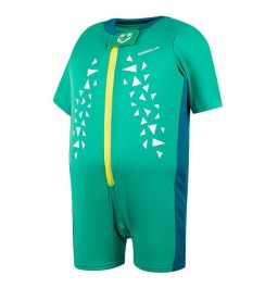  Speedo Croc Printed Float Suit - Green/Blue