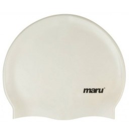 Maru Silicone Swim Hat White