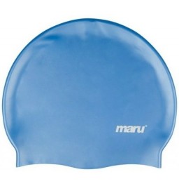 Maru Silicone Swim Hat Blue