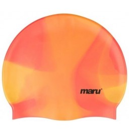 Maru Silicone Swim Hat Orange