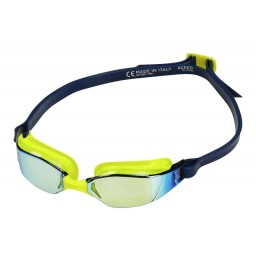 Aqua Sphere Xceed Yellow Titanium Mirrored Swim Goggles