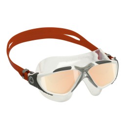  Aquasphere Vista Iridescent Mirrored Lens Goggles - White/Grey/Red