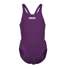 Arena Girls Team Swim Tech Solid - Red Fandango