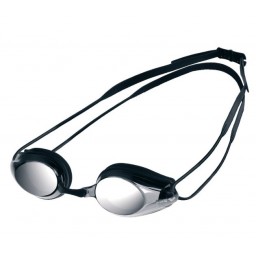 Arena Tracks Mirror Racing Goggles - Black/Smoke Silver/Black