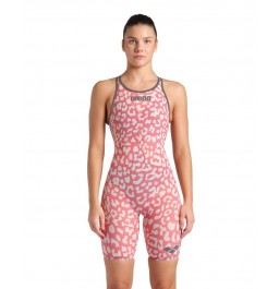 Arena Womens Carbon Air2 Ltd Edition Kneesuit - Leopard Geranium