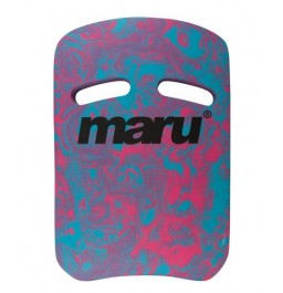 Maru Swirl Two Grip Fitness Kickboard Blue/Pink