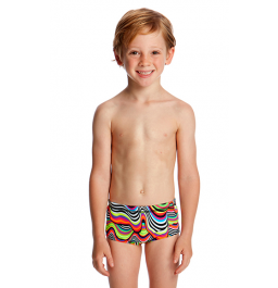 Funky Trunks Toddler Boys Dripping Printed Trunks