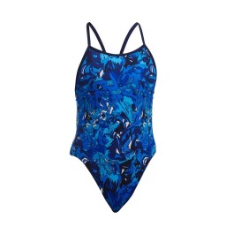 Funkita Girls True Bluey Single Strap One Piece