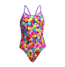 Funkita Girls Bubble Tea Diamond Back One Piece 