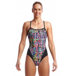 Funkita Womens Flickering Forest Single Strap One Piece