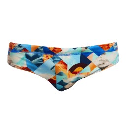  Funky Trunks Mens Classic Briefs Smashed Wave