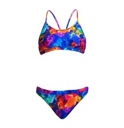 Funkita Girls Ocean Galaxy Racerback Two Piece