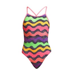 Funkita Girls Worm Burner Tie Me Tight One Piece