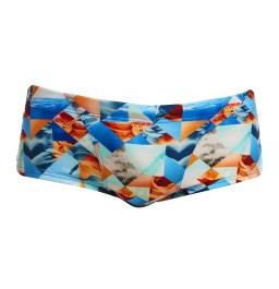 Funky Trunks Mens Smashed Wave Classic Trunks