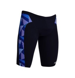  Funky Trunks Mens Training Jammers Blue Bars