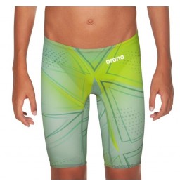 Arena Junior Powerskin R-EVO One Jammers 2019 Limited Edition- Green Glass