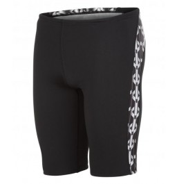 Maru Mens Chainmail Pacer Panel Jammer - Black / White