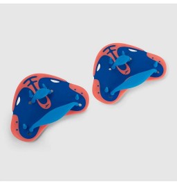 Speedo Adult Finger Paddle Blue/Orange