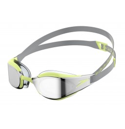  Speedo Fastskin Hyper Elite Mirror Goggles - Grey/Green