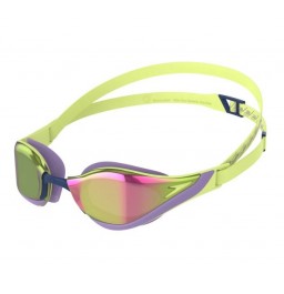  Speedo Fastskin Pure Focus Mirror Goggles - Green/Purple