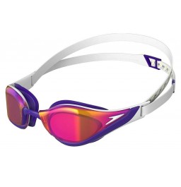 Speedo Fastskin Pure Focus Mirror Goggles - White Purple