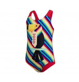 Speedo Girls Junglesamba Digital Placement Swimsuit 