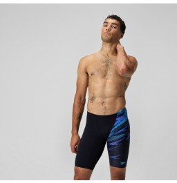 Speedo Men's HyperBoom V-Cut Jammer Black/Blue