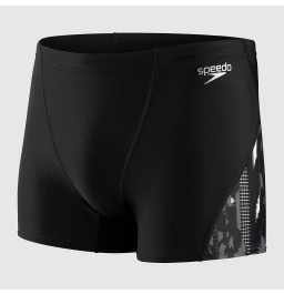 Speedo Men's V-Cut Aquashort Black Grey