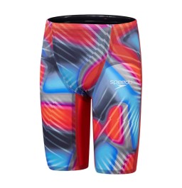 Speedo Mens Fastskin LZR Pure Valor 2.0 Jammer - Red/Blue