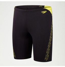 Speedo Mens Hyper Boom Splice Jammer - Black/Yellow