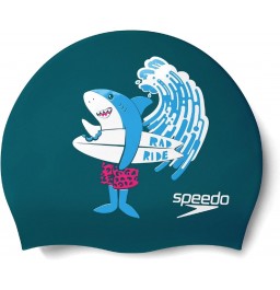  Speedo Slogan Printed Cap Junior - Blue