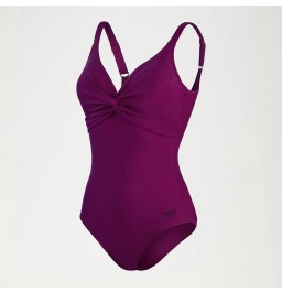 Speedo Women's Shaping Brigitte Swimsuit Purple