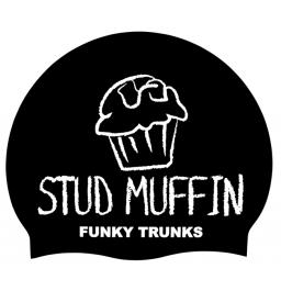 Funky Trunks Stud Muffin Silicone Swim Cap