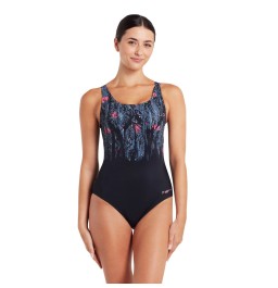 Zoggs Dusk Adjustable Scoopback One Piece Swimsuit 