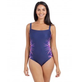Zoggs Fanfare Print Adjustable Classicback Swimsuit 