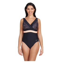 Zoggs Ladies Gemini Square Back Swimsuit