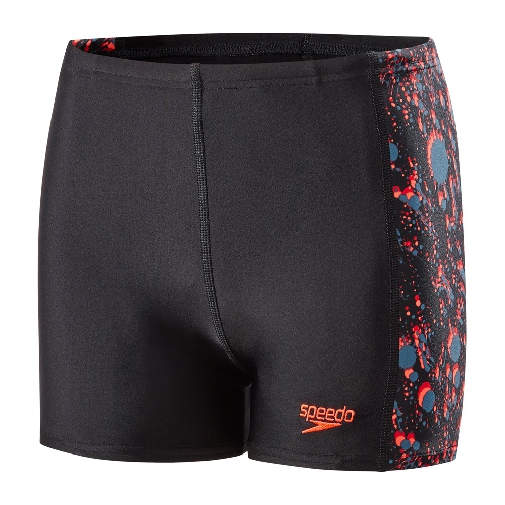 Speedo Boys Paintblast All-Over Panel Aqua Shorts