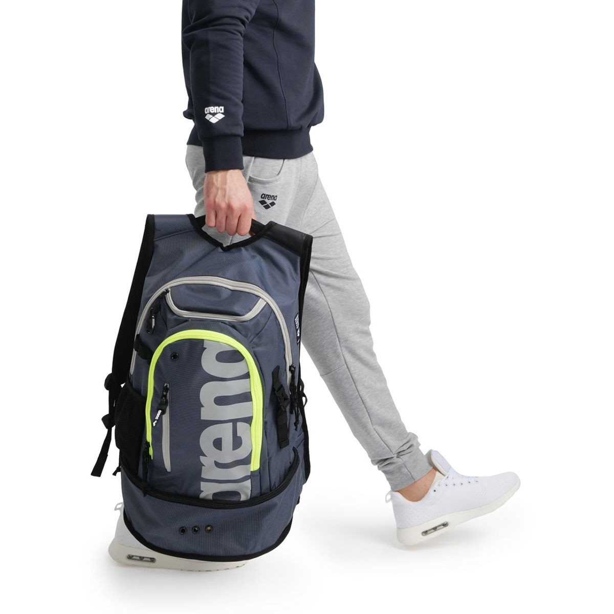 Arena Fastpack 3.0 Backpack Navy Yellow