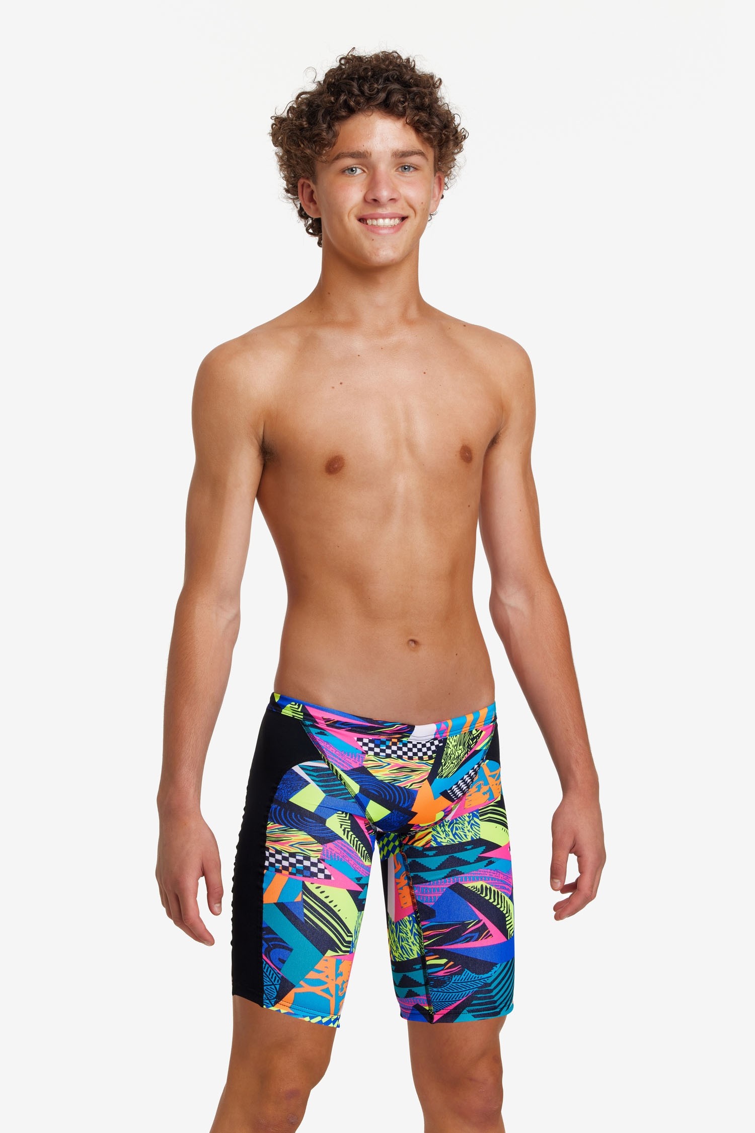 Funky Trunks Boys Bel Air Beats Training Jammers