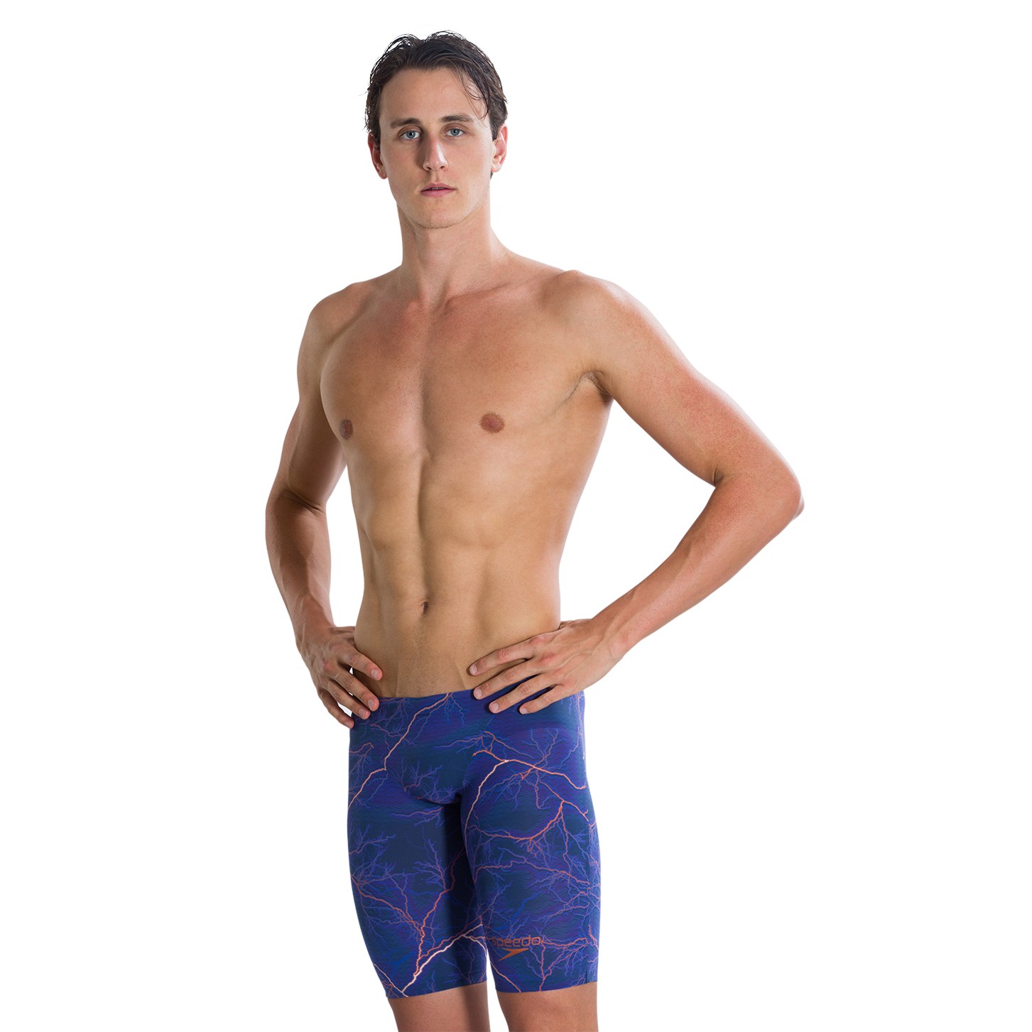 Speedo Fastskin LZR Racer Elite 2 Jammer - Blue/Brown