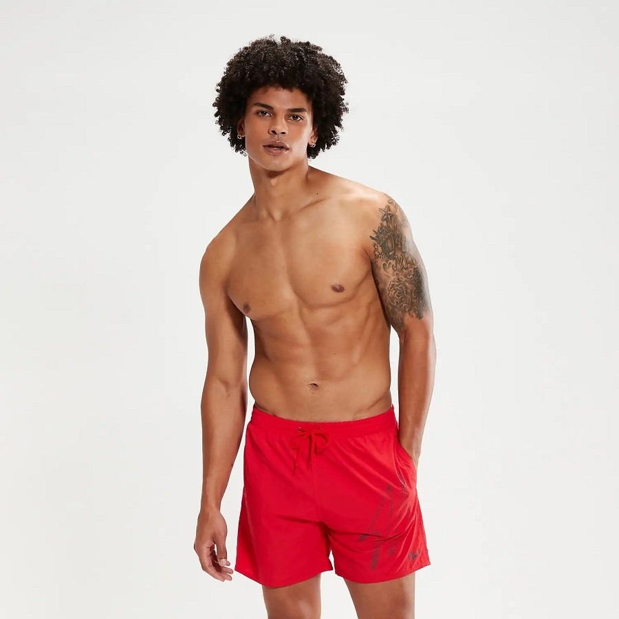 Red on sale speedo trunks